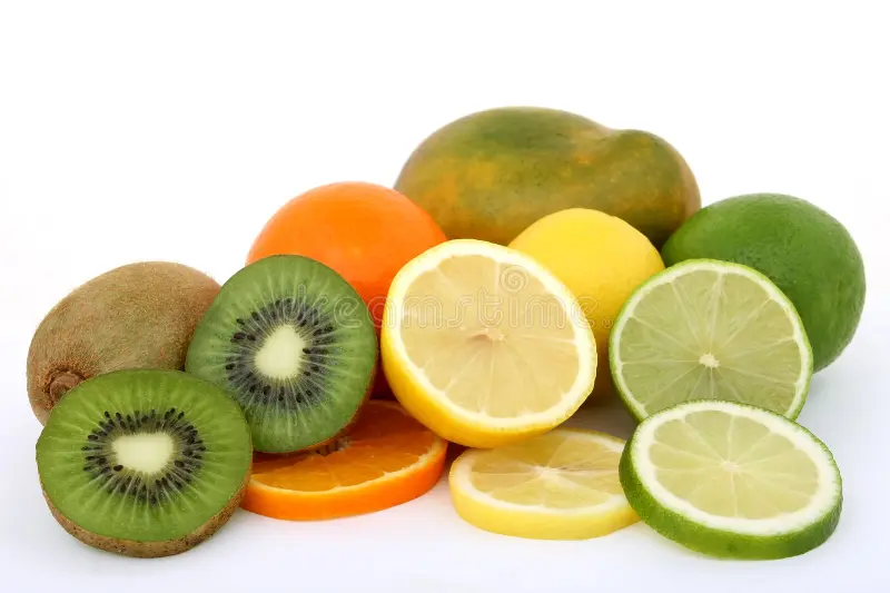 fruta que contiene mucho colágeno
